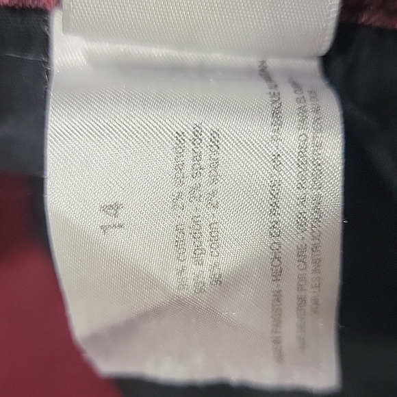 Social Standard by Sanctuary Ankle Skinny, Size 14, Burgundy & Black Leopard - Picture 9 of 14